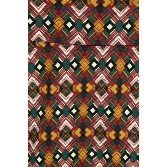 LulaRoe Women's Skirt Cassie Jewel Tones Pencil Stretch Straight XS - Picture 2 of 4